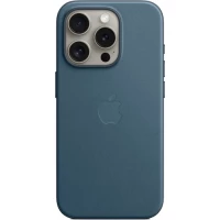 Чехол для телефона Apple MagSafe FineWoven Case для iPhone 15 Pro (тихоокеанский синий)