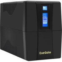 Источник бесперебойного питания ExeGate Power Smart ULB-1000.LCD.AVR.2SH.RJ.USB EX292792RUS