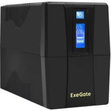 Источник бесперебойного питания ExeGate Power Smart ULB-1000.LCD.AVR.2SH.RJ.USB EX292792RUS