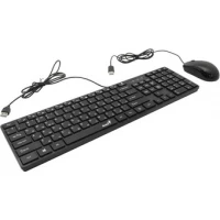 Офисный набор Genius SlimStar C126 (черный)