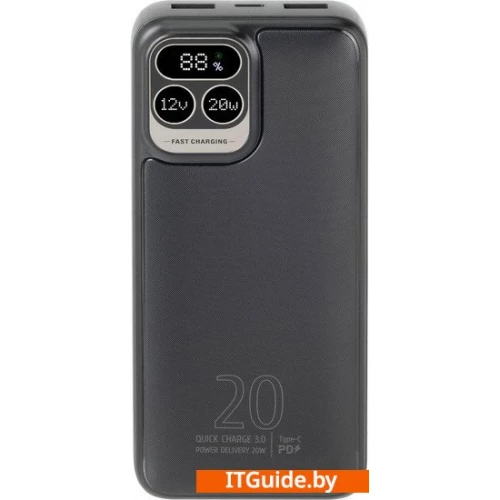 Внешний аккумулятор Rivacase VA2521 20000mAh (черный) ver1