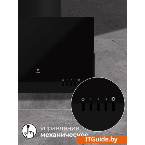 Кухонная вытяжка LEX Mera 500 (черный) ver5