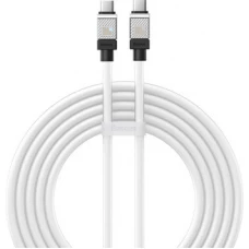 Кабель Baseus CoolPlay Series Fast Charging Cable 100W USB Type-C - USB Type-C (2 м, белый)