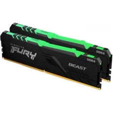 Оперативная память Kingston FURY Beast RGB 2x8ГБ DDR4 3733 МГц KF437C19BB2AK2/16