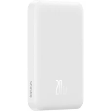 Внешний аккумулятор Baseus Magnetic Mini Wireless Fast Charge Power Bank 20W 5000mAh (белый)