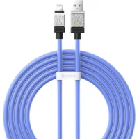Кабель Baseus CoolPlay Series Fast Charging Data Cable 2.4A USB Type-A - Lightning (2 м, синий)