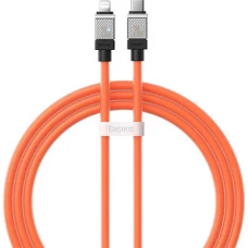 Кабель Baseus CoolPlay Series Fast Charging Cable 20W USB Type-C - Lightning (1 м, оранжевый)