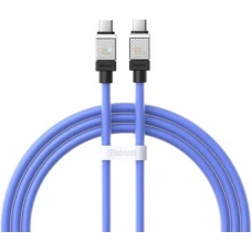 Кабель Baseus CoolPlay Series Fast Charging Data Cable 100W USB Type-C - USB Type-C (1 м, синий)