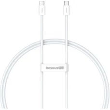 Кабель Baseus Superior Series 2 Fast Charging Data Cable 100W USB Type-C - USB Type-C (1 м, белый)