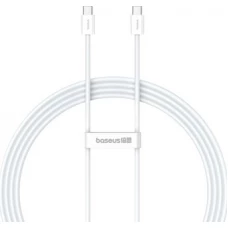 Кабель Baseus Superior Series 2 Fast Charging Data Cable 100W USB Type-C - USB Type-C (2 м, белый)