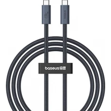 Кабель Baseus Flash Series 2 USB4 Full Featured Data Cable 240W USB Type-C - USB Type-C (1 м, черный)