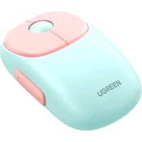 Мышь Ugreen Fun+ MU102 15722 (мятный/розовый)