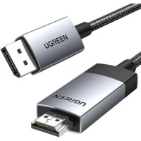 Кабель Ugreen DP119 15774 DisplayPort - DisplayPort (2 м, черный)
