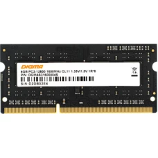 Оперативная память Digma 4ГБ DDR3 SODIMM 1600 МГц DGMAS31600004S