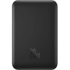 Внешний аккумулятор Baseus Magnetic Mini Air Wireless Fast Charge Power Bank 20W 6000mAh (черный)