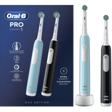 Комплект зубных щеток Oral-B Pro Series 1 D305.523.3H (2 шт, черный/бирюзовый)