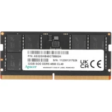 Оперативная память Apacer 32ГБ DDR5 SODIMM 4800 МГц AS32GHB48CTBBGH