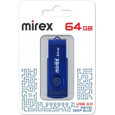 USB Flash Mirex Color Blade Swivel 3.0 64GB 13600-FM3BSL64