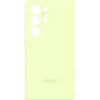 Чехол для телефона Samsung Silicone Case S24 Ultra (лайм)