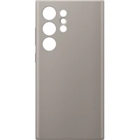 Чехол для телефона Samsung Vegan Leather Case S24 Ultra (серо-коричневый)