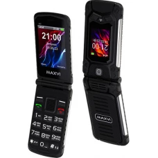 Кнопочный телефон Maxvi E10 (черный)