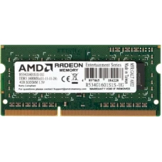 Оперативная память AMD 4GB DDR3 SO-DIMM 1600 МГц R534G1601S1S-UG