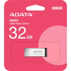 USB Flash ADATA UR350 32GB UR350-32G-RSR/BK (серебристый/черный)