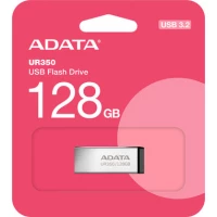 USB Flash ADATA UR350 128GB UR350-128G-RSR/BK (серебристый/черный)