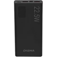 Внешний аккумулятор Digma DGPF10A 10000mAh (черный)