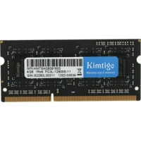 Оперативная память Kimtigo 4ГБ DDR3 SODIMM 1600 МГц KMTS4G8581600