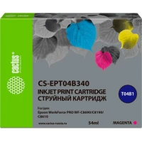 Картридж CACTUS CS-EPT04B340 (аналог Epson EPT04B340)