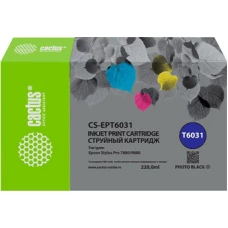 Картридж CACTUS CS-EPT6031 (аналог Epson EPT6031)