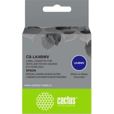 Картридж CACTUS CS-LK4BWV (аналог Epson LK4BWV)