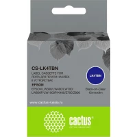 Картридж CACTUS CS-LK4TBN (аналог Epson LK4TBN)