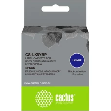 Картридж CACTUS CS-LK5YBP (аналог Epson LK5YBP)