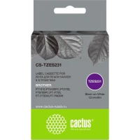 Картридж CACTUS CS-TZES231 (аналог Brother TZES231)