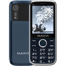 Кнопочный телефон Maxvi P30 (синий)