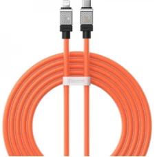 Кабель Baseus CoolPlay Series USB Type-C - Lightning (2 м, оранжевый)