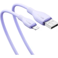 Кабель Baseus Pudding Series Fast Charging Cable 2.4A USB Type-A - Lightning (1.2 м, фиолетовый)