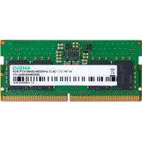 Оперативная память Digma 8ГБ DDR5 SODIMM 4800 МГц DGMAS5480008S