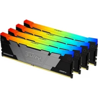 Оперативная память Kingston FURY Renegade RGB 4x16ГБ DDR4 3600 МГц KF436C16RB12AK4/64