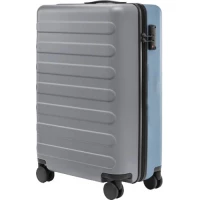 Чемодан-спиннер Ninetygo Rhine Luggage 20" (серый/синий)