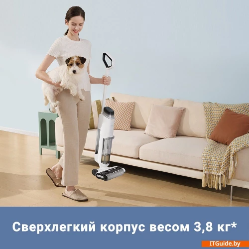 Вертикальный моющий пылесос Trouver Wet and Dry Vacuum K10 Pro BVC-T8 ver5