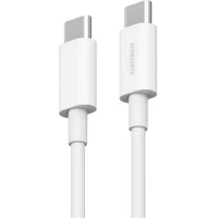 Кабель Cuktech KLC-5499 USB Type-C - USB Type-C (1 м, белый)