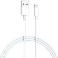 Кабель Cuktech AL813C USB Type-A - Lightning (1 м, белый)