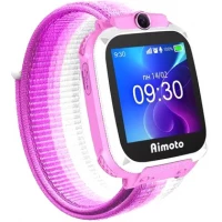 Детские умные часы Aimoto Element Colors (белый/розовый)