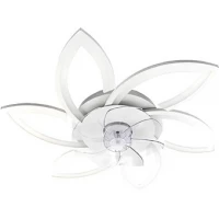 Припотолочная люстра Estares Fan Flower 92W+18W R-APP-770x120-WHITE/WHITE-220-IP20