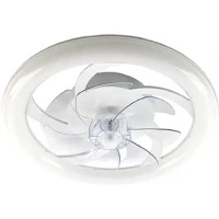 Припотолочная люстра Estares Fan Simple 65W+18W R-APP-480x125-WHITE/WHITE-220-IP20