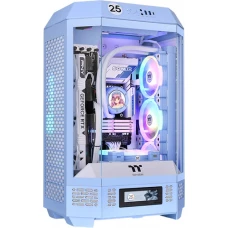 Корпус Thermaltake The Tower 300 Hydrangea Blue CA-1Y4-00SFWN-00