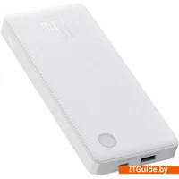 Внешний аккумулятор Baseus Airpow Lite Power Bank 15W 10000mAh P10067500123-00 (белый)